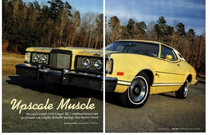 1974 MERCURY COUGAR XR-7 351/162 HP ~ NICE 5-PAGE ARTICLE / AD - Picture 1 of 1