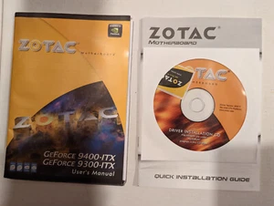 ZOTAC GeForce 9400-ITX GeForce 9300-ITX Handbuch und Treiber/Utilities CD/DVD - Bild 1 von 1