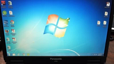 Panasonic CF-52 / Core2Duo P8400 4Gb RAM 256Gb SSD Win 7 No Adapter / * READ * - Image 1 of 4