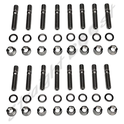 16PC Titanium Exhaust Manifold Header Stud Kit for ASTON MARTIN DB9 6.0L V12 - Bild 1 von 4