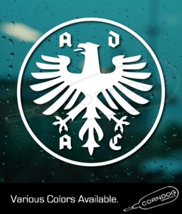 CALCOMANÍA DE VINILO ADAC ALEMANA BENZ BMW AUTO CLUB ALEMANIA - Imagen 1 de 3