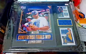 STEPHEN CURRY 12x15 Plaque with 8x10 Picture, 2 Cards and Engraved Plate - Picture 1 of 8