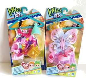 TWO 2019 HASBRO LITTLES BABY ALIVE OUTFITS FOR LITTLE DOLLS NEW SEALED - Picture 1 of 6