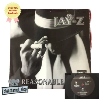 JAY-Z  Reasonable Doubt 12" Vinyl Record 2LP US Original 1996 P1 50592 Hip Hop - Image 1 of 4