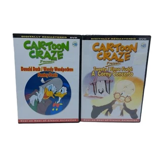 Cartoon Craze Presents Tweety & Elmer NEW & Donald/Woody Woodpecker used - Picture 1 of 6