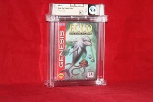 Ecco: The Tides of Time (Sega Genesis, 1994) Authentic Game, WATA Graded 9.4 B+ - Picture 1 of 2