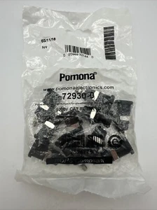 72930-0 Panel Mt Iec 4 mm(0.16") Jack for Sheathed Plug, Hex Nut, 10/pkg (Black) - Picture 1 of 1