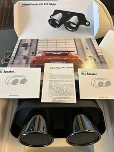 Porsche Design GT3 Tailpipe Bluetooth Przenośny głośnik Doskonały stan idealny - Zdjęcie 1 z 13