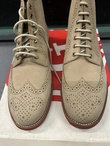 NEU GRENSON SHARP BROGUE WINTIP BRAUNE STIEFEL GRÖSSE USA 10,5 - Bild 1 von 7