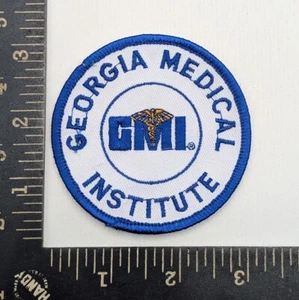 Georgia Medical Institute Patch GMI – Vintage Embroidered Medical School Emblem - Picture 1 of 2