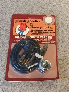 1004 Power Cord Kit Garbage Disposer Insinkerator NOS Superplumber TAPPAN - Picture 1 of 2
