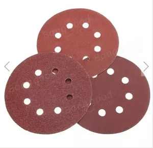 20 Stck. 5 Zoll 800er Körnung 8 Löcher Schleifscheibe Schleifpapier - Bild 1 von 1