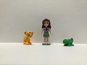 LEGO Friends 41033 Minifigures Olivia, Tiger & Chameleon frnd 074