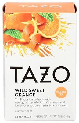 Decaf Herbal Wild Sweet Orange Tea Bags, 20 C...