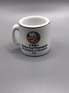1981 NEW YORK ISLANDERS Stanley Cup Champions Cup Crazy Commemorative Mini Mug - Picture 1 of 3
