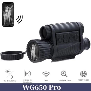 WG650Pro WiFi APP Infrared IR NV Night Vision Telescope Cam Monocular Device - Picture 1 of 6