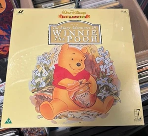 WINNIE THE POOH - LASERDISC - LD - NEW SEALED WALT DISNEY UK PAL - Picture 1 of 1