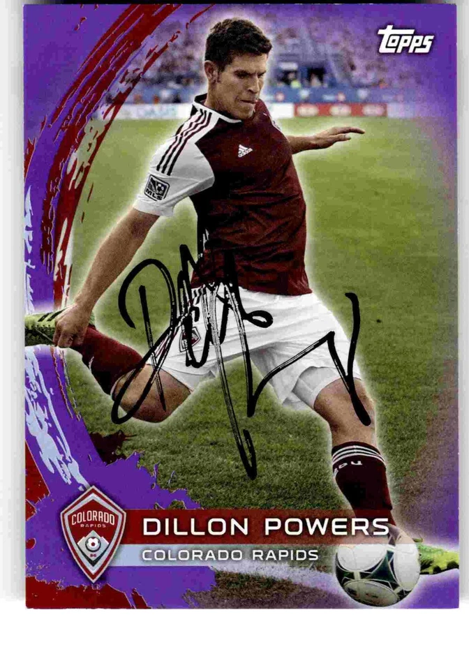 2014 Topps MLS Purple /99 pick a card autograph - Image 1 of 1