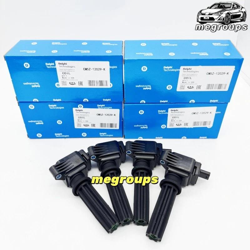 Bobinas de encendido Delphi DG562 4 piezas CM5Z-12029-K para Ford Edge MKZ 12-19 2,0 L NUEVAS Foto 1 de 4