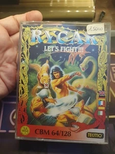 RYGAR X COMMODORE 64 GIOCO ORIGINALE CASSETTA C64 GAME TECMO - Afbeelding 1 van 7