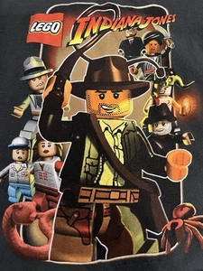 Vtg Youth Lego Indiana Jones Raiders Lost Ark Long Sleeve T Shirt. Youth Medium - Bild 1 von 8