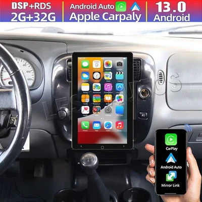 Rotatable Car Radio For Mazda B2300 B3000 B4000 1998-2009 Android 13 GPS Carplay - Image 1 of 4