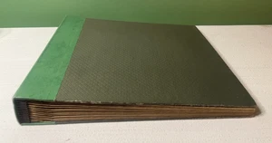 Stromberg-Carlson Volume Nine Green 12" Record Binder with 2 RCA Shellac Records - Picture 1 of 10
