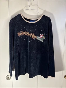 Karen Scott~Ladies Christmas Pullover~Festive~Size Small~Vintage Ugly Sweater - Picture 1 of 4