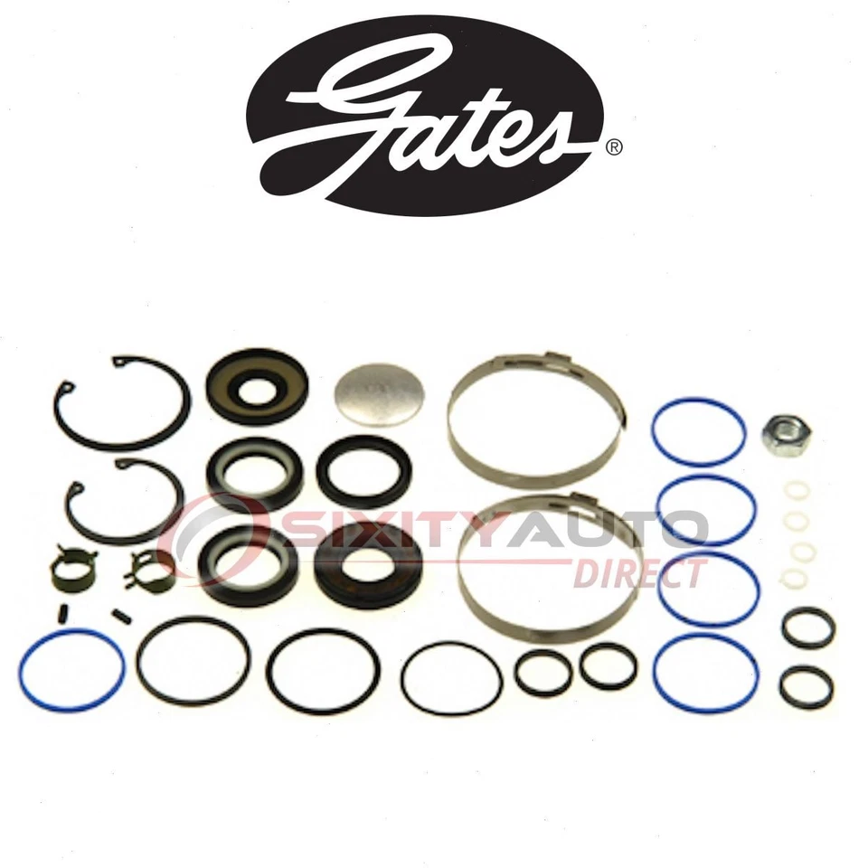 Gates Rack and Pinion Seal Kit for 1990-1995 Mercury Sable 3.8L 3.0L V6 - ql - Image 1 of 4