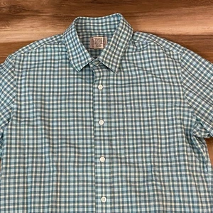 LL Bean Shirt Mens Small Slightly Fitted Plaid Ultrasoft Brushed Cotton - Picture 1 of 8