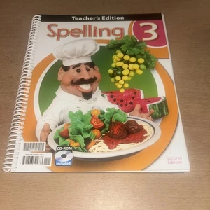Bob Jones Spelling 3 Teacher’s Edition 2nd Edition 3rd Grade BJU Cd Included - Picture 1 of 4