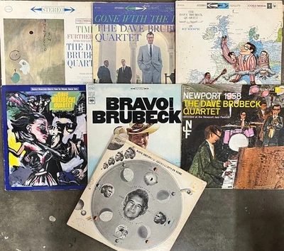DAVE BRUBECK LP LOT - BRAVO/WEST SIDE STORY/TIME FURTHER OUT/GONE THE WIND vinyl - Image 1 of 4