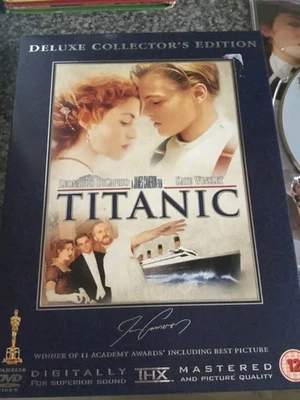 Titanic Deluxe Collectors Edition BOXSET (DVD, 4 Disc Set, 1997) [Region 2] [UK] - Image 1 of 3