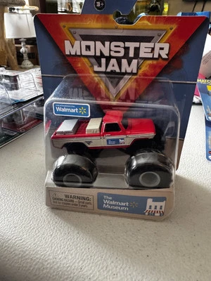 Spin Masters Monster Jam Walmart Exc. The Walmart Museum Monster Truck Ford F150 - Image 1 of 4