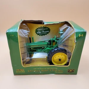 Ertl John Deere Model  "A" With Man Tractor Diecast Metal 1/16 - Picture 1 of 7