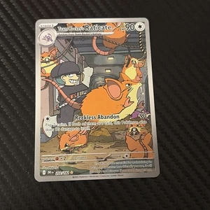 Team Rocket's Raticate 202/182 Illustration Rare Destined Rivals Pokemon Card - Picture 1 of 3
