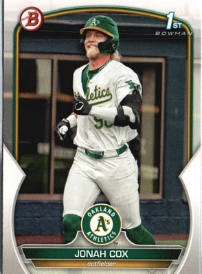 2023 Bowman Draft #BD-135 Jonah Cox - Image 1 of 2