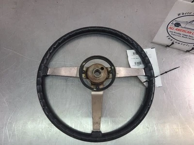 1987 Jeep Cherokee 3-Spoke Steering Wheel Assembly, Black - OEM - Image 1 of 4