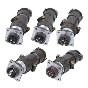 P20 series aviation connector 2 3 4 5 7 core 20mm plug and socket female male - Picture 1 of 18