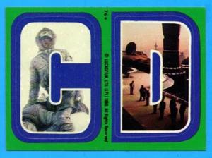 Adesivo 1980 Topps Empire Strikes Back S. 3 # 74 Luke W & U (ex-mt) A - Foto 1 di 2