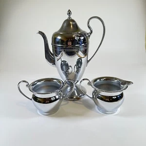 Farberware teiera con porta panna e zucchero vintage - Foto 1 di 20