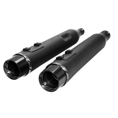 Tubulação de escape reta 4,0 pol. ajuste para Harley Touring Road King 2017-2024 - Imagem 1 de 4