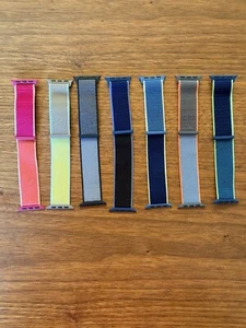 Genuine Apple Watch Sport Loop Series 1-10/SE Fits 38/40/41/42mm Size 130-200mm - Photo 1 sur 15