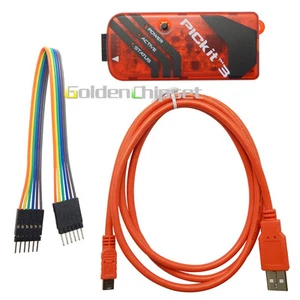 PICkit3 Microchip Programmer MPLAB PICkit 3 PIC In-Circuit Debugger Genuine - Picture 1 of 5
