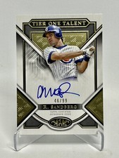 RYNE SANDBERG 2023 Topps Tier One Talent Blue Ink AUTO /99 Chicago Cubs HOFer