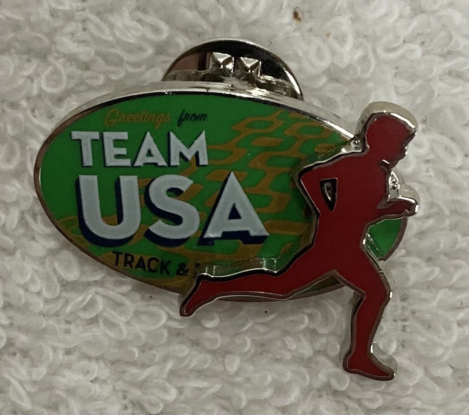 2020 Tokyo USA Track And Field Olympic 3D Pin On Pin - Image 1 of 1