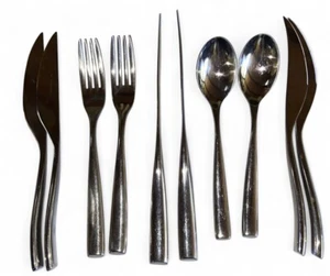 ZEN By Wink Stainless Flatware - 10 piece Lot - Picture 1 of 7