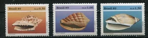 BRAZIL 1969, SHELLS, CONCHS, Scott 2205-2207, MNH - Picture 1 of 1