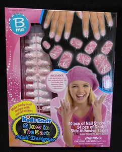 Nail Art Glow In the Dark  Design Kit - Creative Fun - Ages 6 and Up - NEW - Picture 1 of 3