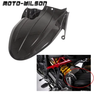 For Ducati Multistrada V4/S Sport 20-23 100% Carbon Fiber Rear Hugger Gloss - Bild 1 von 11